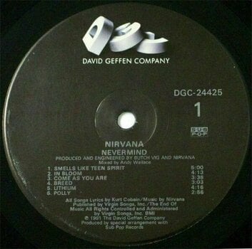 Hanglemez Nirvana - Nevermind (LP) - 2