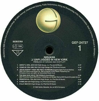 Disque vinyle Nirvana - Unplugged In New York (LP) - 2