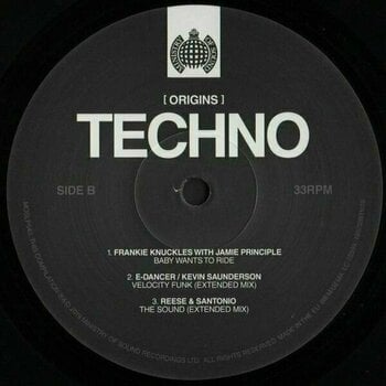Vinyl Record Various Artists - Ministry Of Sound: Origins of Techno (2 LP) - 4
