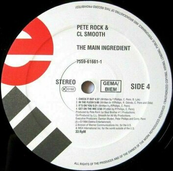 Schallplatte Pete Rock & CL Smooth - The Main Ingredient (LP) - 6