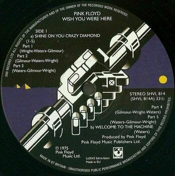 Hanglemez Pink Floyd - Wish You Were Here (LP) - 2