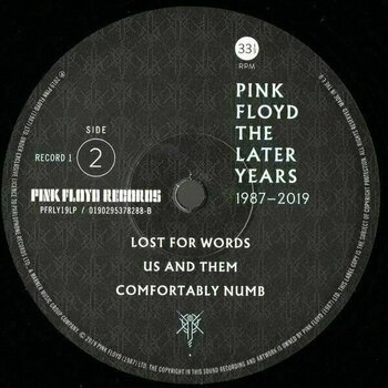 Hanglemez Pink Floyd - The Later Years 1987-2019 (2 LP) - 3