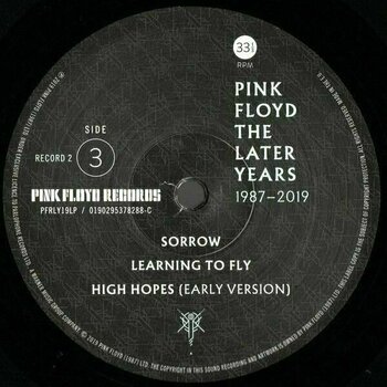 Hanglemez Pink Floyd - The Later Years 1987-2019 (2 LP) - 4
