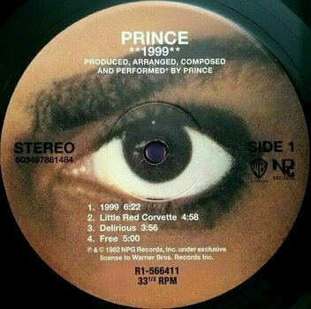 Vinyl Record Prince - 1999 (LP) - 3