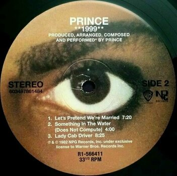 Vinyl Record Prince - 1999 (LP) - 4