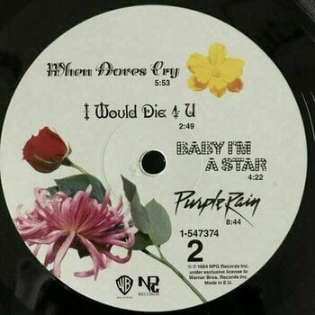 Vinyylilevy Prince - Purple Rain (with The Revolution) (LP) - 3