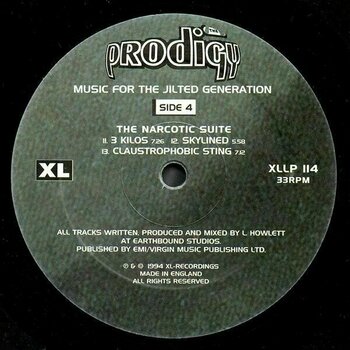 Disco in vinile The Prodigy - Music For The Jilted Generation (2 LP) - 5