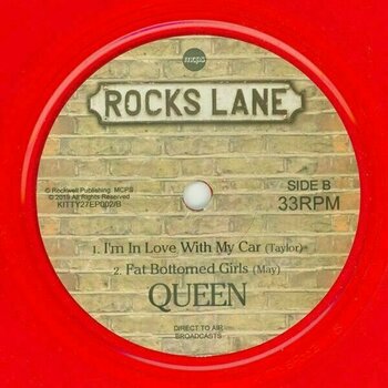 Vinyl Record Queen - I'm In Love With My Car EP (7" Vinyl) - 3
