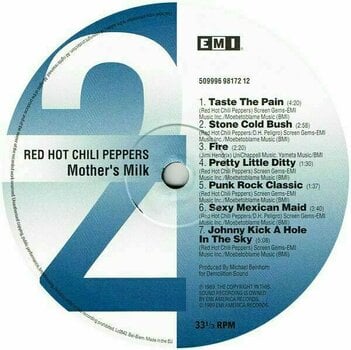 Vinylskiva Red Hot Chili Peppers - Mother's Milk (LP) - 4