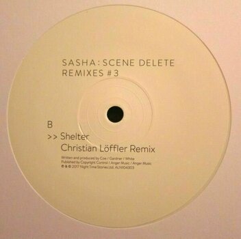 Vinyylilevy Sasha - Scene Delete: Remixes #3 (10" Vinyl) - 4