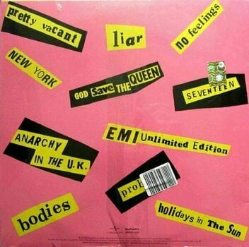 Vinyl Record Sex Pistols - Never Mind The Bollocks, Here's The Sex Pistols (LP) - 2