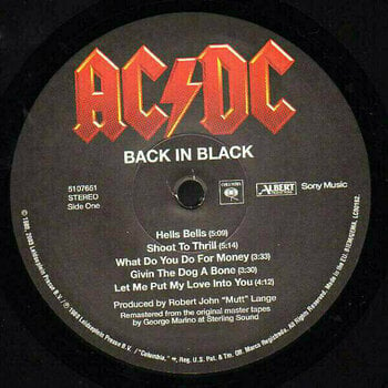 LP AC/DC - Back In Black (LP) - 2