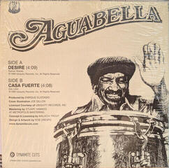 Vinyl Record Francisco Aguabella - Desire / Casa Fuerte (7'' Vinyl) - 3
