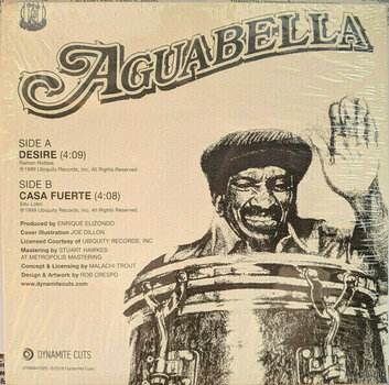 Vinyl Record Francisco Aguabella Desire / Casa Fuerte (7'' Vinyl) - 2