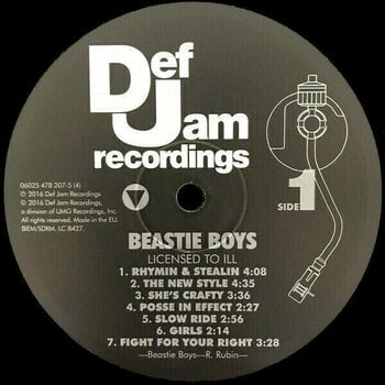 Vinyl Record Beastie Boys - Licensed To Ill (LP) - 5
