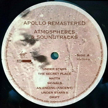 LP Brian Eno - Apollo: Atmospheres & Soundtracks (Extended Edition) (2 LP) - 2