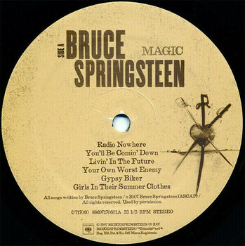 Vinyl Record Bruce Springsteen - Magic (LP) - 3