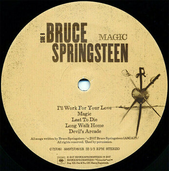 Disco de vinilo Bruce Springsteen - Magic (LP) - 4
