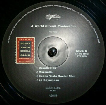 Vinyl Record Buena Vista Social Club - Buena Vista Social Club (2 LP) - 6