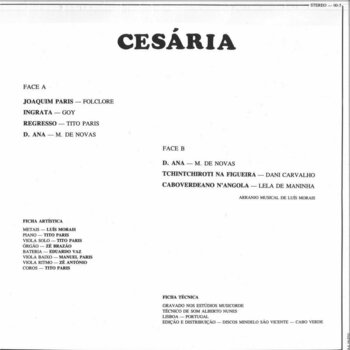 LP Cesária Evora - Cesaria (LP) - 2