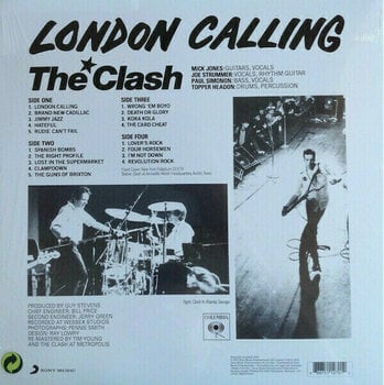 Disco de vinilo The Clash - London Calling (LP) - 10