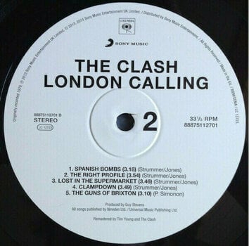 Vinyl Record The Clash - London Calling (LP) - 3