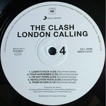 Vinyl Record The Clash - London Calling (LP) - 5