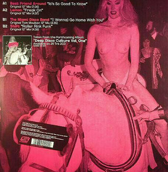 Schallplatte Various Artists - Deep Disco Culture Vol. One (Underground Disco Rarities & Future Club Classics) (12" LP) - 2