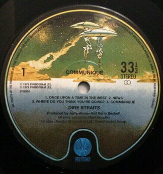 LP Dire Straits - Communiqué (LP) - 5