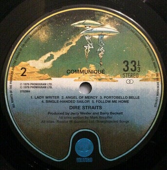 LP Dire Straits - Communiqué (LP) - 6