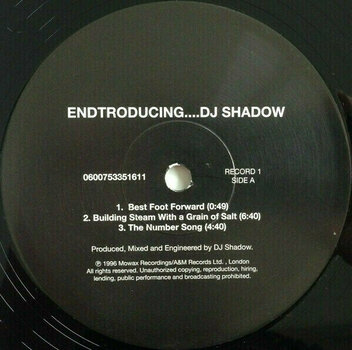 Disc de vinil DJ Shadow - Endtroducing... (Reissue) (180g) (2 LP) - 3
