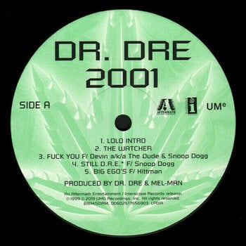Vinyl Record Dr. Dre - 2001 (2 LP) - 2