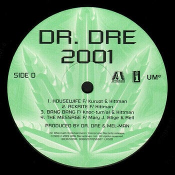 Vinyl Record Dr. Dre - 2001 (2 LP) - 5