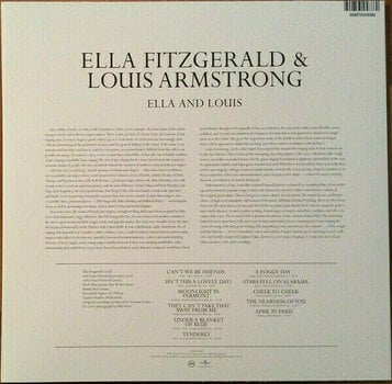Schallplatte Louis Armstrong - Ella and Louis (Ella Fitzgerald & Louis Armstrong) (LP) - 2