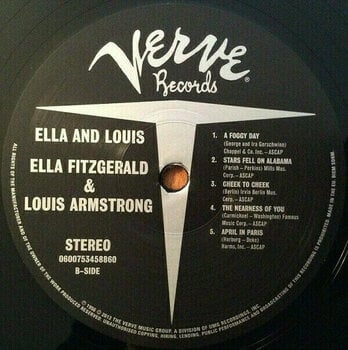 Vinyl Record Louis Armstrong - Ella and Louis (Ella Fitzgerald & Louis Armstrong) (LP) - 4