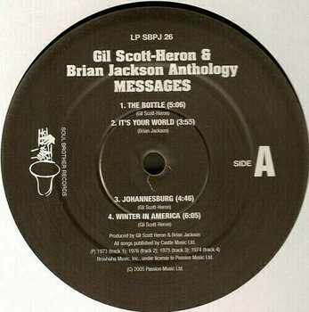 Vinyl Record Gil Scott-Heron - Anthology. Messages (2 LP) - 3