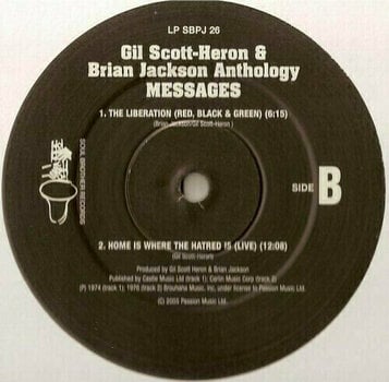 Vinyl Record Gil Scott-Heron - Anthology. Messages (2 LP) - 4