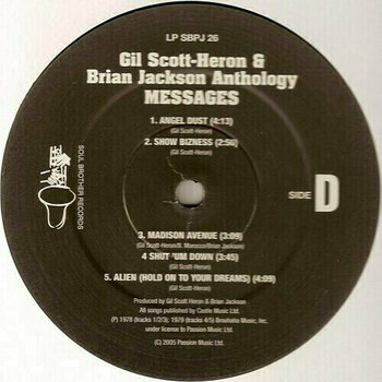 Vinyl Record Gil Scott-Heron - Anthology. Messages (2 LP) - 6