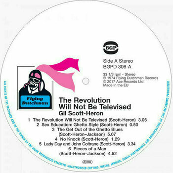 Disque vinyle Gil Scott-Heron The Revolution Will Not Be Televised (LP) - 3
