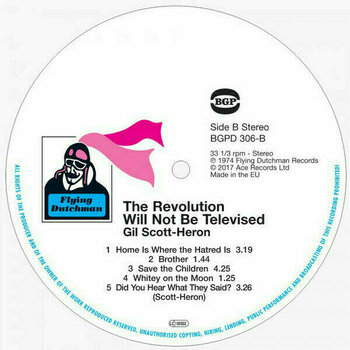 Schallplatte Gil Scott-Heron The Revolution Will Not Be Televised (LP) - 4