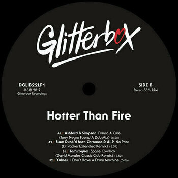 Disco de vinilo Melvo Baptiste - Glitterbox – Hotter Than Fire Vol.1 (2 LP) - 4