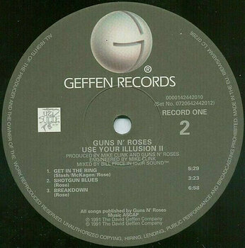 Vinyl Record Guns N' Roses - Use Your Illusion II (2 LP) - 3