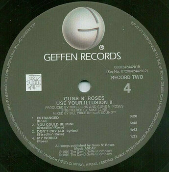 Vinyl Record Guns N' Roses - Use Your Illusion II (2 LP) - 5