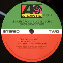 Hanglemez Chic - Les Plus Grands Succes De Chic = Chic's Greatest Hits (Reissue) (LP) - 3