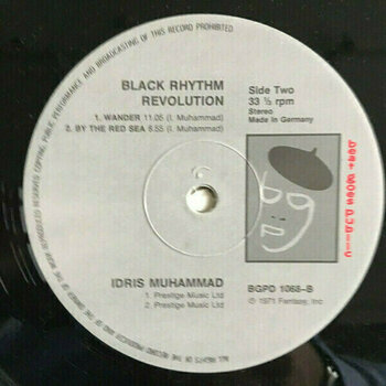 Vinyl Record Idris Muhammad - Black Rhythm Revolution! (LP) - 4