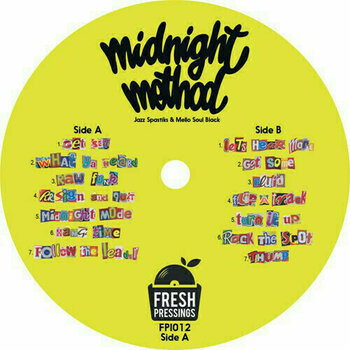 Vinyl Record Jazz Spastiks - Midnight Method (feat. MelloSoulBlack) (LP) - 3