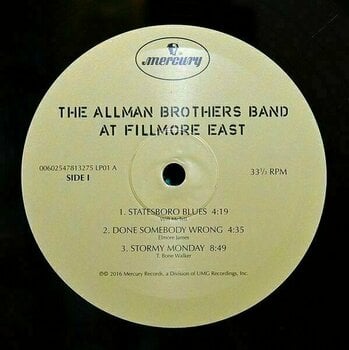 Vinyl Record The Allman Brothers Band - At Fillmore East (2 LP) - 3
