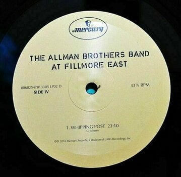 Vinyl Record The Allman Brothers Band - At Fillmore East (2 LP) - 6