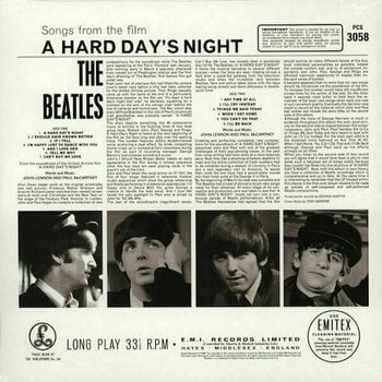 Disco de vinil The Beatles - A Hard Days Night (LP) - 2