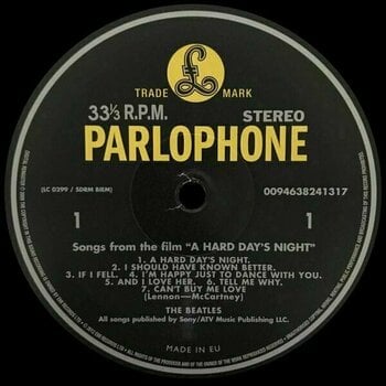 Грамофонна плоча The Beatles - A Hard Days Night (LP) - 3
